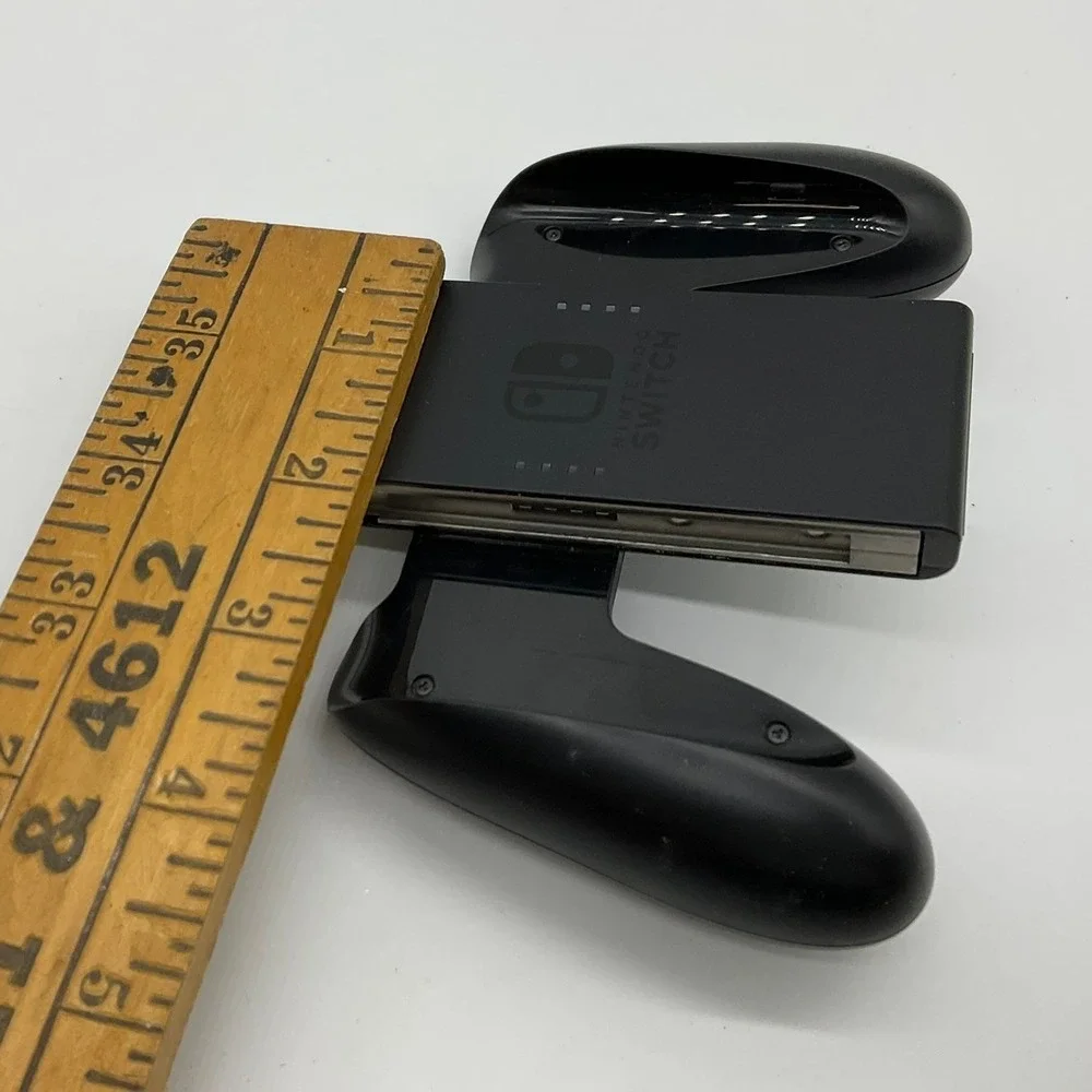 Nintendo Joy-Con Grip Accessory Black Official Switch Controller Holder TESTED